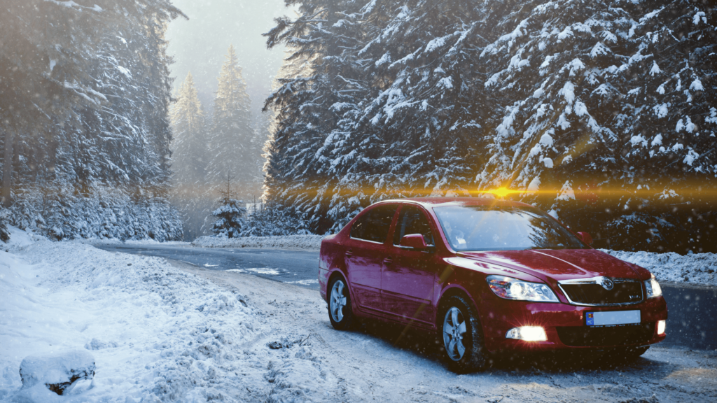 Luz V16 para conducir con nieve